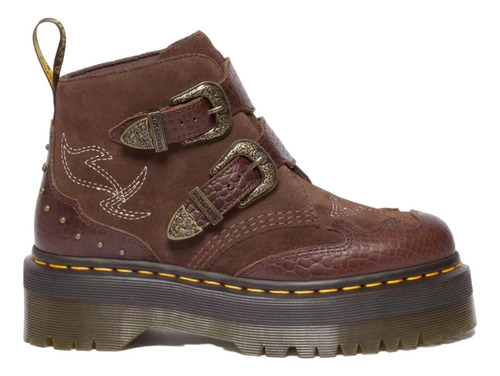 Dr. Martens Botas Devon Gothic Con Plataforma Para Mujer