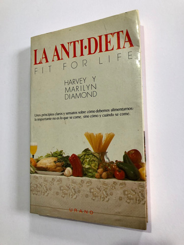 Libro La Antidieta - Fit For Life - Diamond. Muy Buen Estado