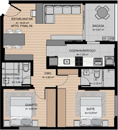 Imagem 24 de 26 de Apartamento - Ap01787 - 70538511