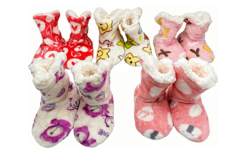 X2 Pantuflas Invierno Chiporro Antideslizante Niña Niño