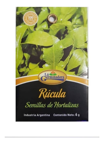 Semillas De Rúcula 6 G Hidroponia La Germinadora Salamanca