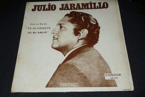 Jch- Julio Jaramillo Te Olvidastes De Mi Amor Lp Vinilo