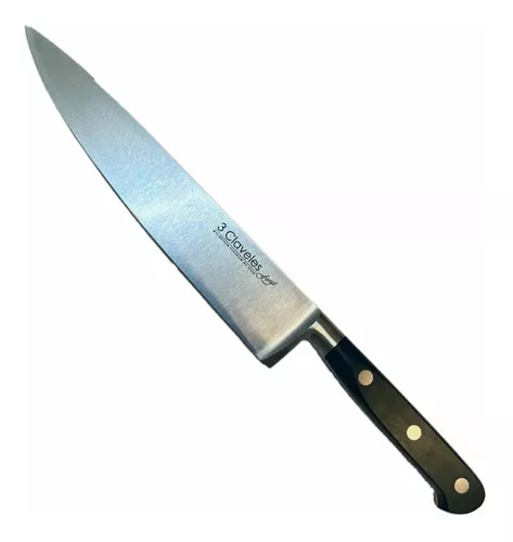 Cuchillo Cocina 20 Cm Forge 3 Claveles 1563 España Forjado