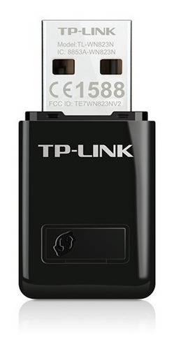 Imagen 1 de 6 de Adaptador Usb Wifi Tp Link Mini Inalámbrico 300mbps 