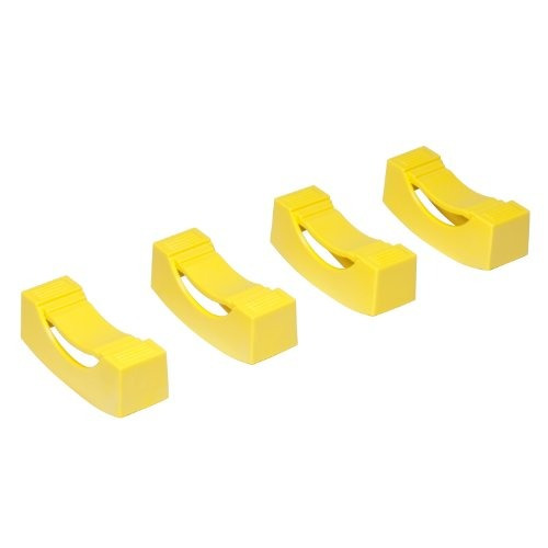 Ernst Manufacturing Jack Stand Covers Juego De 4 Amarillo