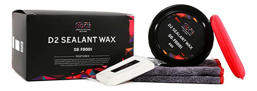 Sgcb Pro Auto Care Sintético D2 Sealant Wax Kit De 4, Braz.