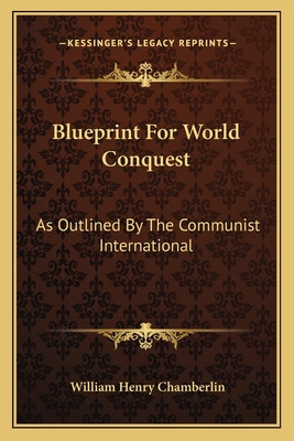 Libro Blueprint For World Conquest: As Outlined By The Co...