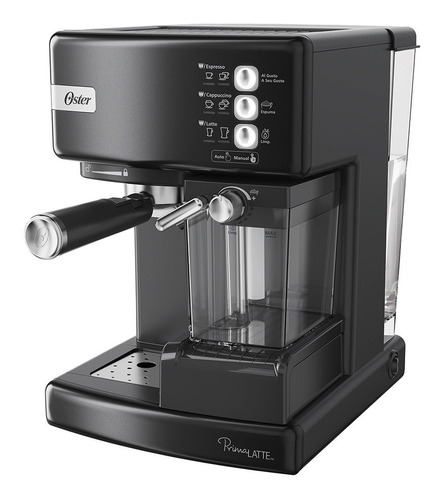 Cafetera Automática De Espresso Negro Metálico Oster® Primal