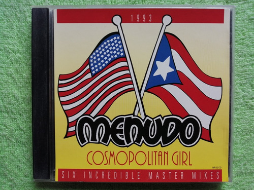 Eam Cd Maxi Menudo Cosmopolitan Girl 1993 Edicion Americana