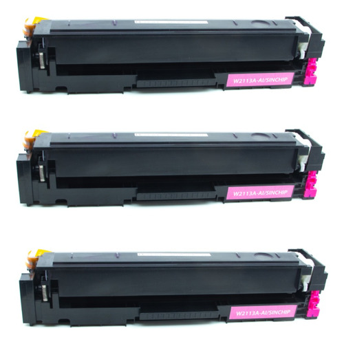 3 Pza W2113a Toner Nuevo 206a Compatible Con M282