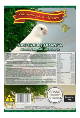 Extrusada Naturally Branca - 5kg