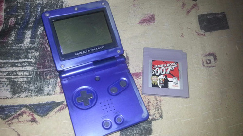 Game Boy Sp + Fita  Funcionando Mas Leia.