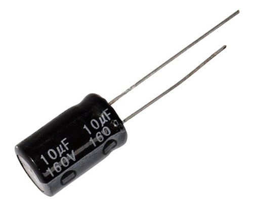 03 Condensadores 160v 10uf Electrolitico 105° Grados