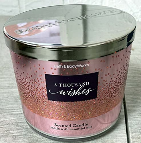 Bath And Body Works A Thousand Wishes Vela De 3 Mechas 14.5