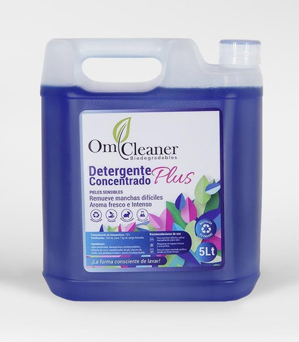 Detergente Biodegradable Plus Bidon 5 Litros 
