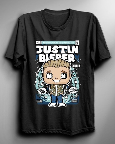 Polera De Mujer De Justin Bieber