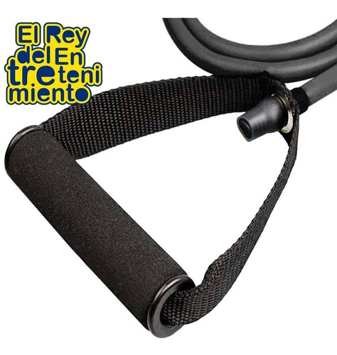 Banda Elástica 120 Resistencia C/agarre Ejercicio Gym El Rey