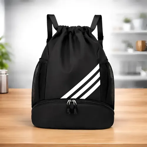 Lukes Store Bolsa Mochila Saco Costas Academia Trabalho Unissex Espaç
