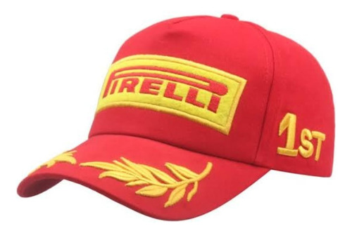 Gorra Pirelli F1 Podium Podio Red Bull Ferrari Mercedes Chec