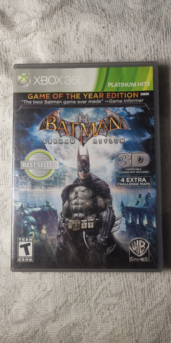 Batman Arkham Asylum Xbox 360