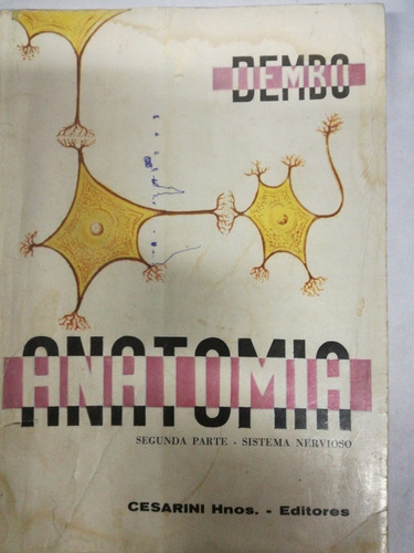 Libro Anatomia Dembo Cesarini Hnos