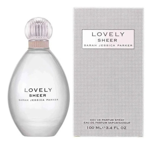 Perfume Lovely Sheer de Sarah Jessica Parker para mujer, 100 ml, volumen por unidad EDP, 100 ml