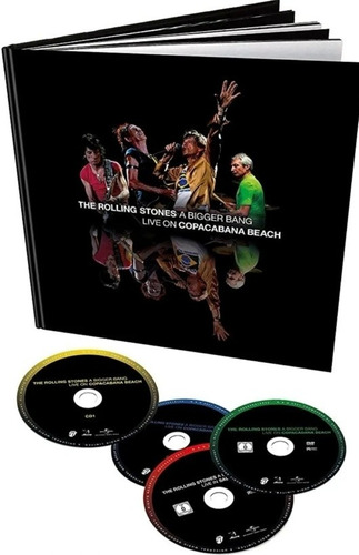 The Rolling Stones A Bigger Bang Copacabana 2dvd 2cd + Libro