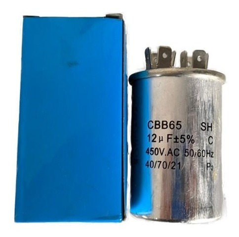 Capacitor Marcha 12 Mfd X 450vac