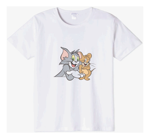 Remera Tom Y Jerry Adulto Unisex #1