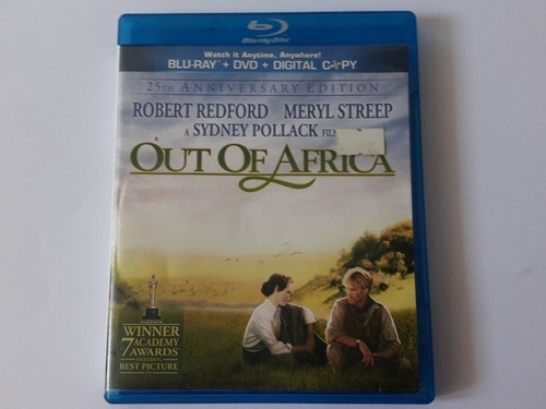 Out Of Africa Meryl Streep Blu Ray Dic  +dvd 2 En 1 