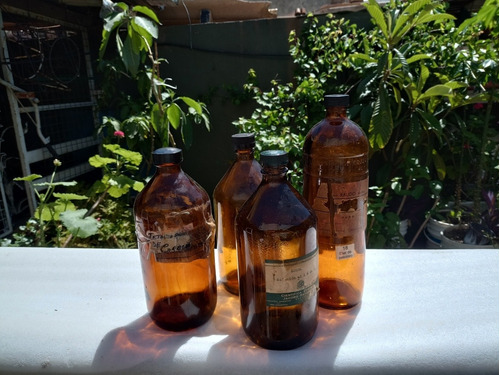 Botellas Marrón Laboratorio 