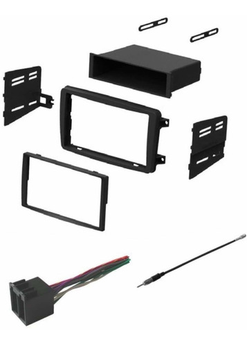 Asc Audio Car Stereo Radio Instalar Dash Kit, Arnés De Cable