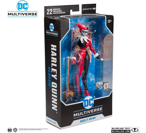 Dc Multiverse - Harley Quinn - 22 Puntos De Articulación
