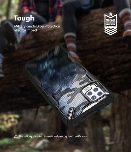 Imagen 4 de 9 de Funda Ringke Fusion X Huawei P40 Lite
