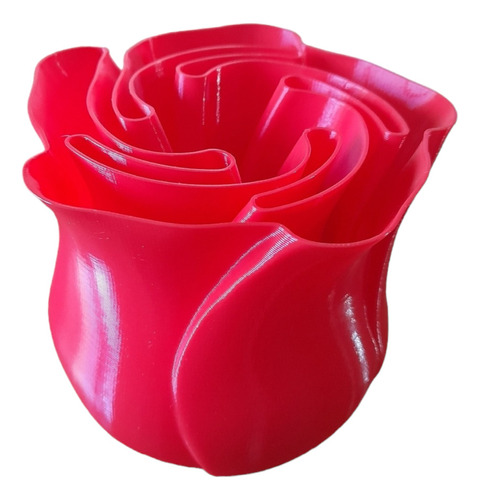 Florero Plastico 8x9cm Modelo Rosa