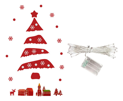 Rbol De Navidad De Pared Led Diy, Árbol Colgante De Pared