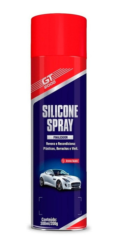 10 Und Silicone Automotivo Spray Gt 2000 300ml 