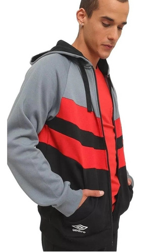 Poleron Hombre Umbro Hoodie Full Zip