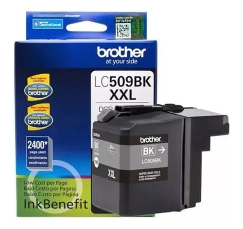 Tinta Brother Lc509bk Xxl Original Negro J100 J105 J200