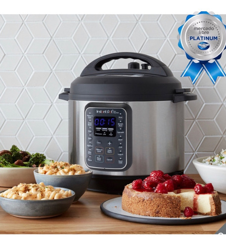 Olla De Presión 9 En 1 Instant Pot Duo 5.7 L + 6 Accesorios