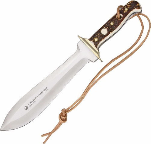 Imagen 1 de 5 de Cuchillo De Caza Puma Waidmannsheil 21,5cm Acero Aleman.