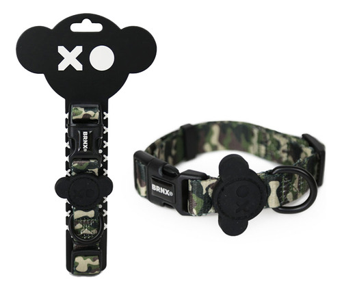 Brnx Collar Camuflaje Large