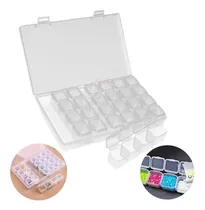 Comprar Caixa Organizadora C\u002F 28 Recipientes Porta Glitter Strass