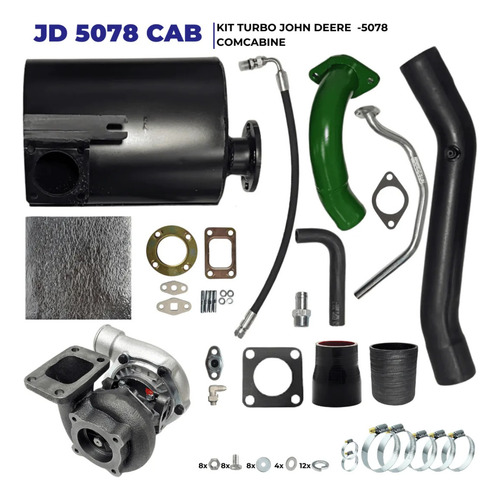 Kit Turbo Trator John Deere 5603 - 5605 - 5078 S/cabine