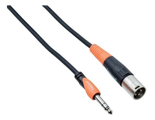 Cable Bespeco 6,00mt Trs Plug Macho / Xlr Macho Slsm600
