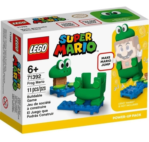 Kit Lego Super Mario Pack Potenciador Rana 71392 11 Piezas