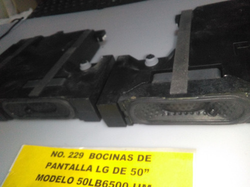 Bocinas De Television Modelo 50lb6500-um (Usado)