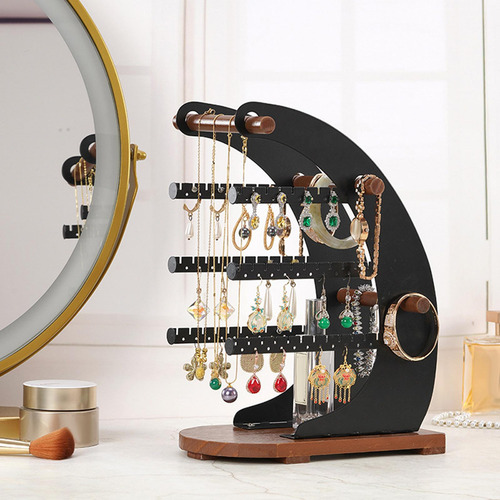 Soporte De Almacenamiento Para Aretes, Organizador De Joyas