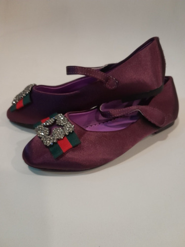 Zapatos Ballerinas Chinitas De Satín Bellas Para Niñas Paje