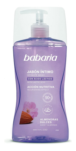 Jabon Intimo Babaria Almendras Dulces X 300ml